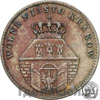 5 грошей 1835 года  Город Краков