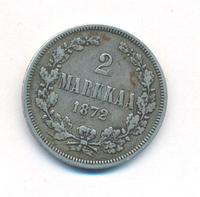 2 марки 1872 года S Для Финляндии