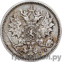 25 пенни 1897 года L Для Финляндии