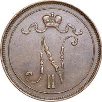 10 пенни 1910 года  Для Финляндии