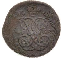 Полушка 1758 года