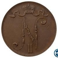 5 пенни 1912 года  Для Финляндии