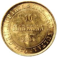 10 марок 1904 года L Для Финляндии