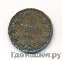 10 пенни 1900 года  Для Финляндии