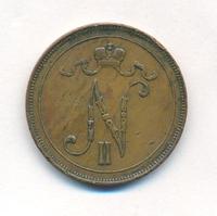 10 пенни 1907 года  Для Финляндии