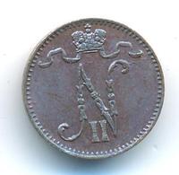 1 пенни 1904 года  Для Финляндии