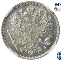 50 пенни 1911 года L Для Финляндии