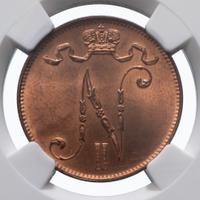 5 пенни 1911 года  Для Финляндии