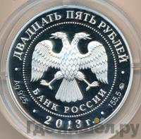 25 рублей 2013 года ММД