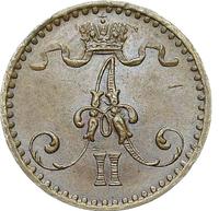 1 пенни 1867 года  Для Финляндии