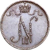 1 пенни 1898 года  Для Финляндии