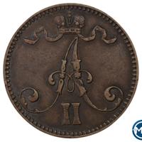 5 пенни 1866 года  Для Финляндии
