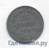 25 пенни 1889 года L Для Финляндии