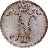 1 пенни 1900 года  Для Финляндии