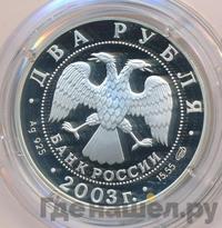 2 рубля 2003 года СПМД