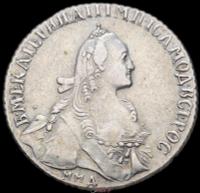 Полуполтинник 1768 года ММД EI