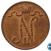 1 пенни 1916 года  Для Финляндии