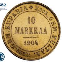 10 марок 1904 года L Для Финляндии