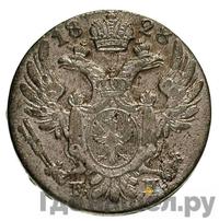 10 грошей 1828 года FH Для Польши