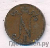 5 пенни 1896 года  Для Финляндии