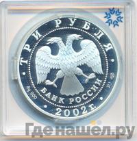 3 рубля 2002 года СПМД