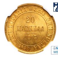 20 марок 1913 года S Для Финляндии