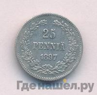 25 пенни 1897 года L Для Финляндии