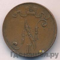 5 пенни 1897 года  Для Финляндии
