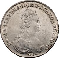 1 рубль 1782 года
