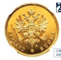 20 марок 1910 года L Для Финляндии