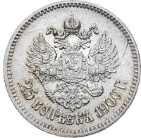 25 копеек 1900 года