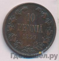 10 пенни 1899 года  Для Финляндии