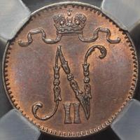 1 пенни 1900 года  Для Финляндии