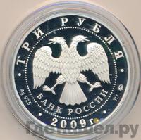 3 рубля 2009 года ММД