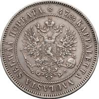 2 марки 1908 года L Для Финляндии