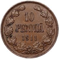 10 пенни 1911 года  Для Финляндии