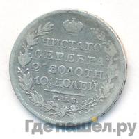 Полтина 1821 года