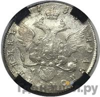 Полуполтинник 1783 года