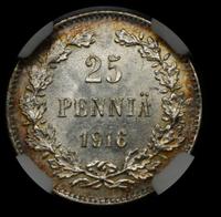 25 пенни 1916 года S Для Финляндии