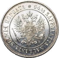 1 марка 1893 года L Для Финляндии