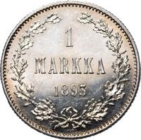 1 марка 1893 года L Для Финляндии