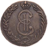 10 копеек 1781 года КМ Сибирская монета