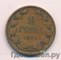 10 пенни 1889 года  Для Финляндии