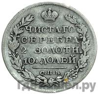Полтина 1821 года