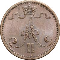 1 пенни 1874 года  Для Финляндии