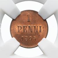 1 пенни 1895 года  Для Финляндии