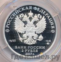 2 рубля 2017 года ММД