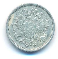 50 пенни 1890 года L Для Финляндии