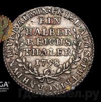 Талер 1798 года  Йеверская монета