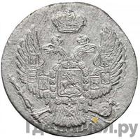 10 грошей 1836 года МW Для Польши